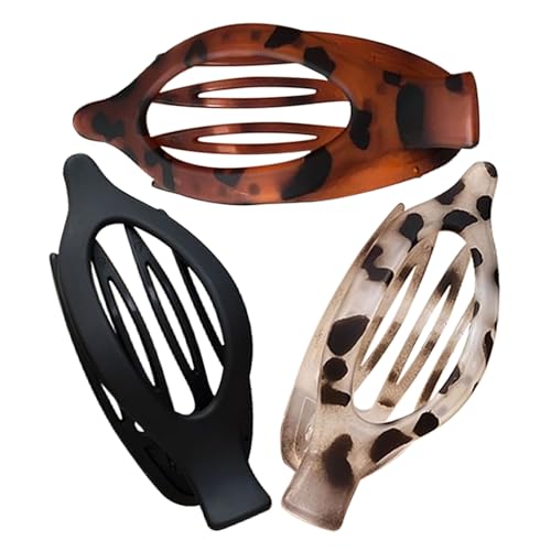 Ylnailky Flache Haarklammern Für Frauen,3 Stück Entenschnabel Haarklipps Flach | Griffiger Halt Französischer Stil Haarschmuck Für Lockigen Pferdeschwaltz Alltag Sport Date Ylnailky Flache Haarklammern Für Frauen,3 Stück Entenschnabel Haarklipps Flach | Griffiger Halt Französischer Stil Haarschmuck Für Lockigen Pferdeschwaltz Alltag Sport Date von Ylnailky