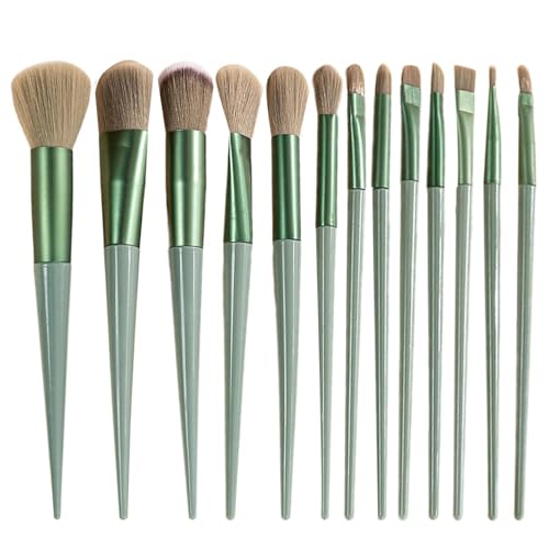 Ylnailky Make-up-Pinsel-Set, professionelles Make-up-Pinsel-Set,13X professionelles Make-up-Pinsel-Set - Diversity Gesichtspinsel-Set, Kosmetikpinsel-Set für Anfänger, Profis und Frauen von Ylnailky