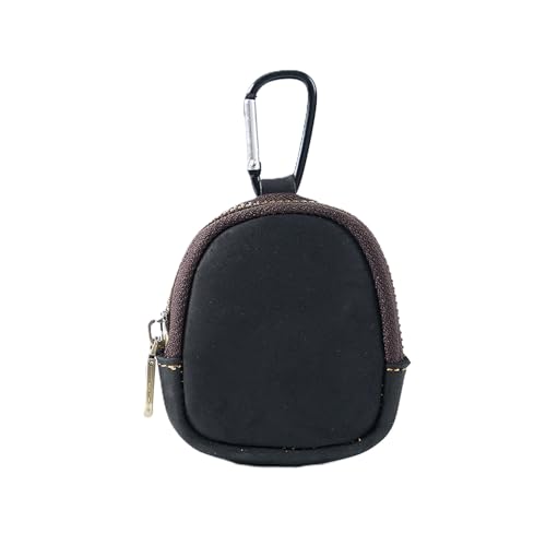Mini Münze Geldbörse für Männer Frauen, echtes Leder Münze Tasche Organizer Fall Tasche mit Reißverschluss, echtes Vintage Rindsleder kleine Schlüsselanhänger Reißverschluss Schlüssel Geldb von YlobdolY