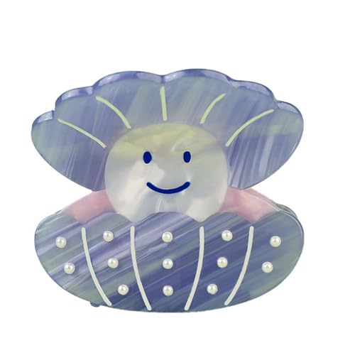 Niedliche Haarklammern für Damen, hochwertige Perlenschale, dünne dicke lockige Haar-Clips für Damen, rutschfest, starker Halt, Haarklammern von YlobdolY