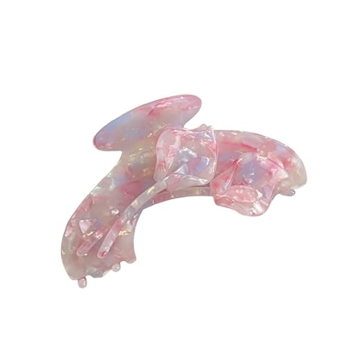 Tulpe Blume Haarspangen für Frauen, Hochwertige Haarspangen für Frauen Dünnes dickes lockiges Haar, Rutschfeste starke Halt Kiefer Haarspangen Rot von YlobdolY