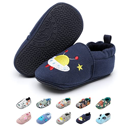 YloveM Krabbelschuhe Baby Laufschuhe Jungen Mädchen Babyschuhe Mit Weicher Sohle für Kleinkinder Schuhe Neugeborene rutschfeste Babyhausschuh von YloveM