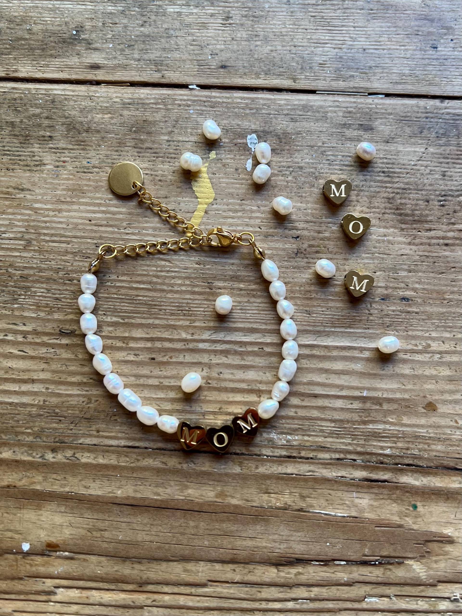 Mom-Armband, Süßwasserperlen Armband, Armband Mutter, Mama Geschenk von YlvaLores