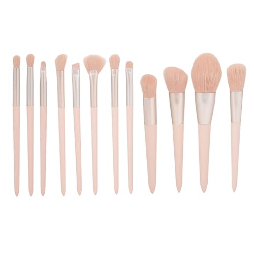 12pcs Make -up -Pinsel -Set weicher loser Pulver Blush Lidschatten Basis Pinsel -Kit für Frauen Make -up -Künstler Reisen Gebrauch von Ylwxzenith