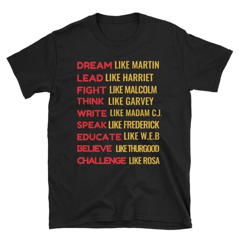 Inspirierende Schwarze Geschichte Führer T-Shirt Schwarz Lebt Materie Rosa Parks Harriet Tubman Shirt Traum Wie Martin Shirts Inspirierende Schwarze Geschichte Führer T-Shirt Schwarz Lebt Materie Rosa Parks Harriet Tubman Shirt Traum Wie Martin Shirts von YnaCom
