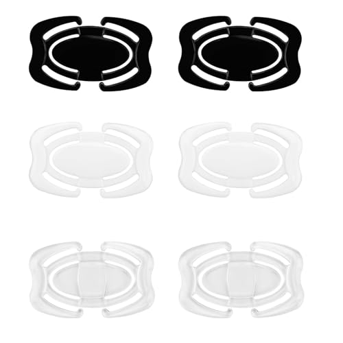 6 STÜCK BH Träger Clips, Oval Racerback-BH-Clips Set, Invisible Bra Straps Clip Set for Women for Hiding The Straps Comes, für Brautkleider, Fitnesssport, Verhindern Schultergurte Rutschen. von Ynkkvre