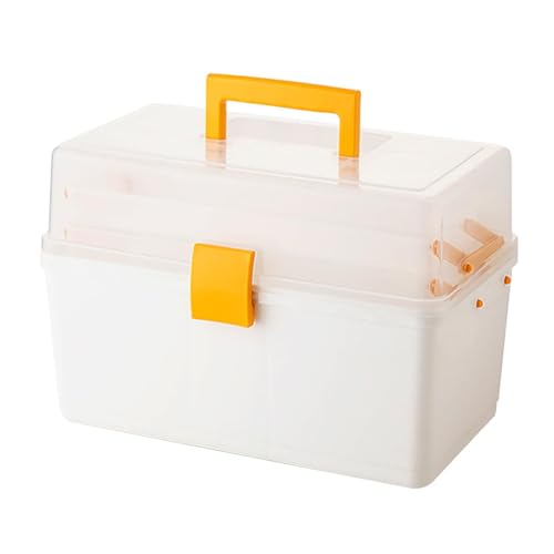 Werkzeugkasten Organizer, Kleinteile Aufbewahrungstasche | Multi-Tray Tablett | Multifunktionshardware, Multi-Fächer-Aufbewahrungsbox Werkzeugkasten für Snack und Outdoor-Angeln von Ynnhik