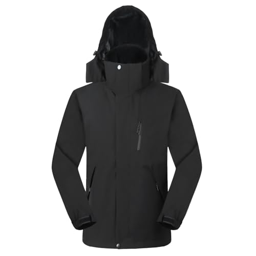 Ynport Crefreak Damen Regenjacken wasserdicht mit Kapuze Leichter Wandern Regenanzug Damen Winddicht Voller Reißverschluss Outdoor Windbreaker von Ynport Crefreak