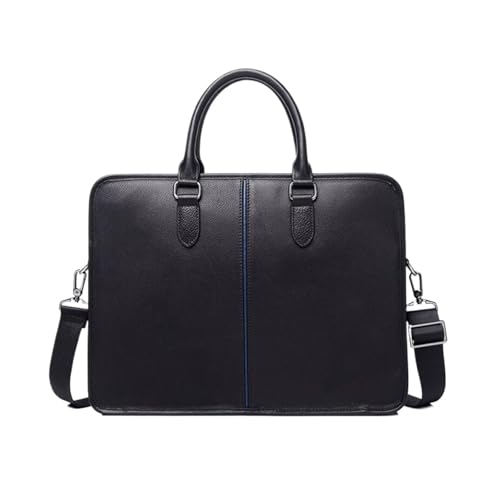YoKxcm Business-Aktentaschen Herren-Tragetaschen Echtes Leder Messenger Schultertaschen Laptop-Taschen Handtaschen von YoKxcm