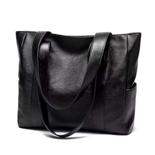 Yobohui Damentaschen Unterarmtaschen Großraum-Umhängetaschen Freizeithandtaschen Alltags-Einkaufstaschen(Black) von Yobohui