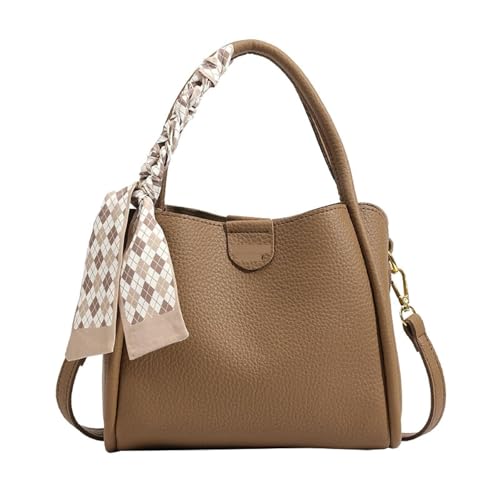 Yobohui Damentaschen Verschiedenes Kleine Handtaschen Schulter Crossbody Handtaschen(Brown) von Yobohui