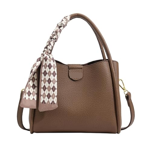 Yobohui Damentaschen Verschiedenes Kleine Handtaschen Schulter Crossbody Handtaschen(Coffee) von Yobohui