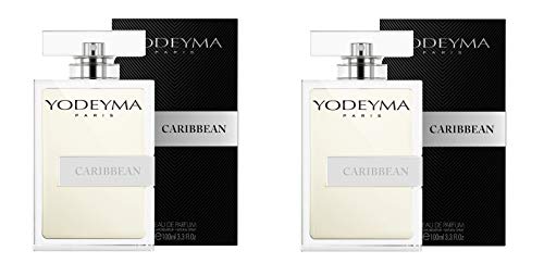 Yodeyma Caribbean Eau de Parfum 100 ml 2 Packungen von Yodeyma