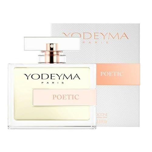 Yodeyma Parfüm Damen POETIC Eau de Cologne 100 ml. Kombination aus sanften und blumigen Noten von Zitronenblume, Duftende Cicerchia und Weißer Moschus von Yodeyma