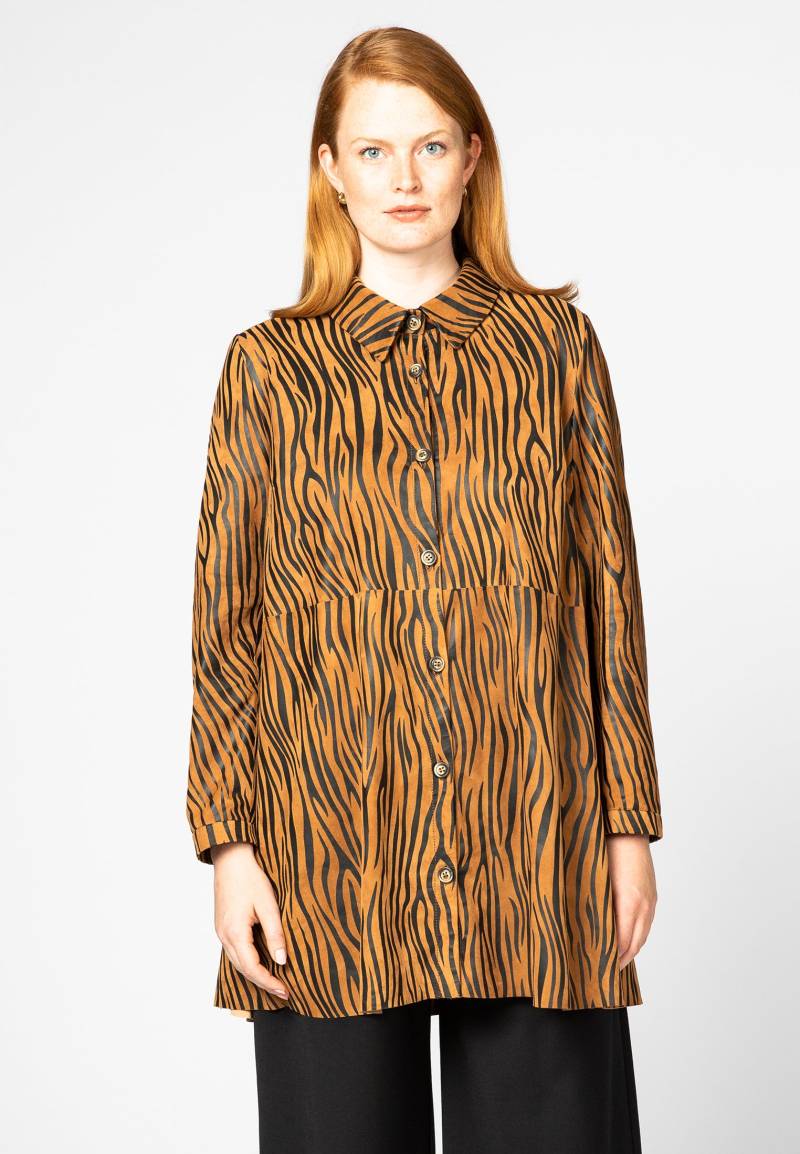 Bluse A-Linie Tiger LEATHER von Yoek