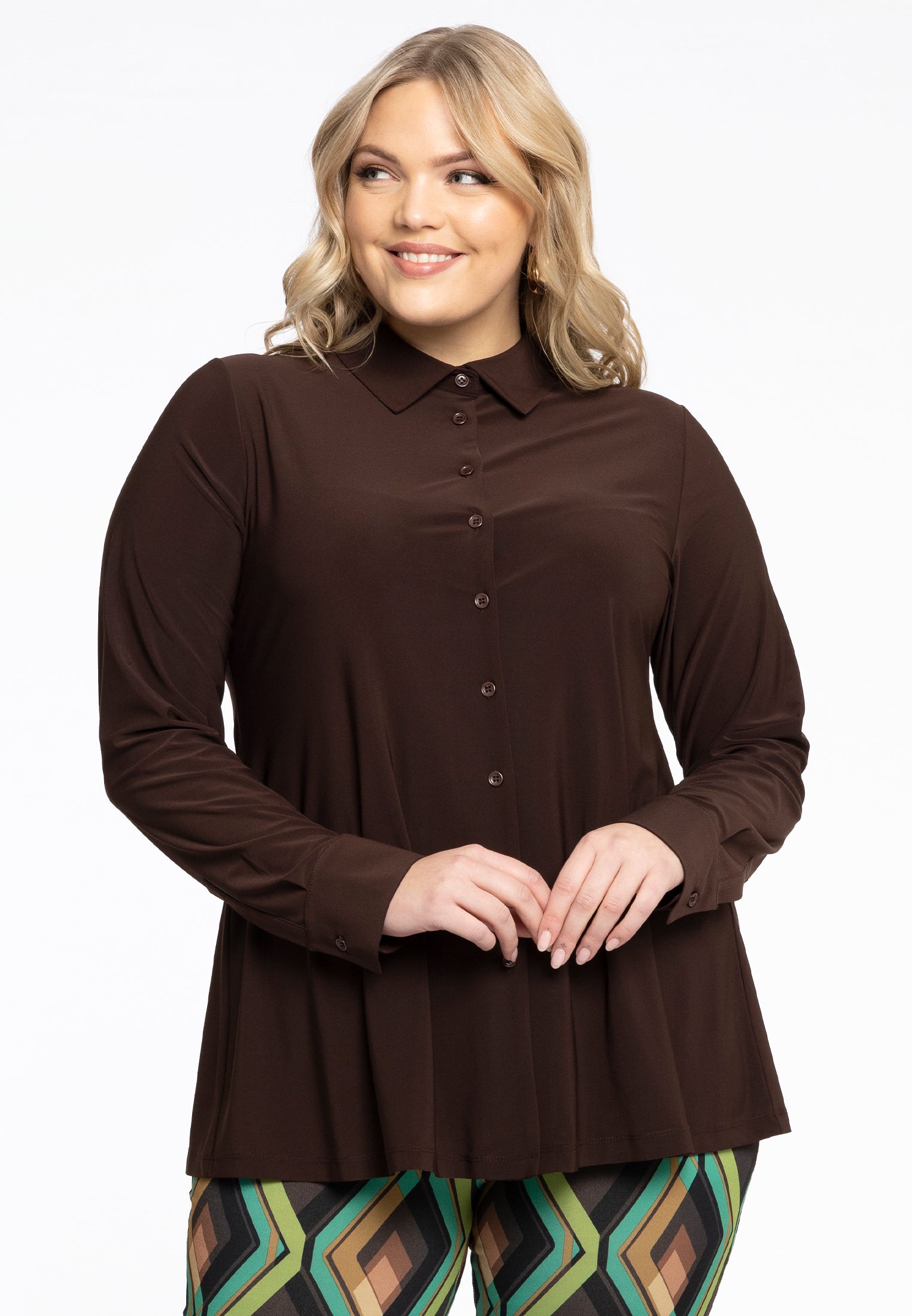 Bluse kurz A-Linie DOLCE von Yoek