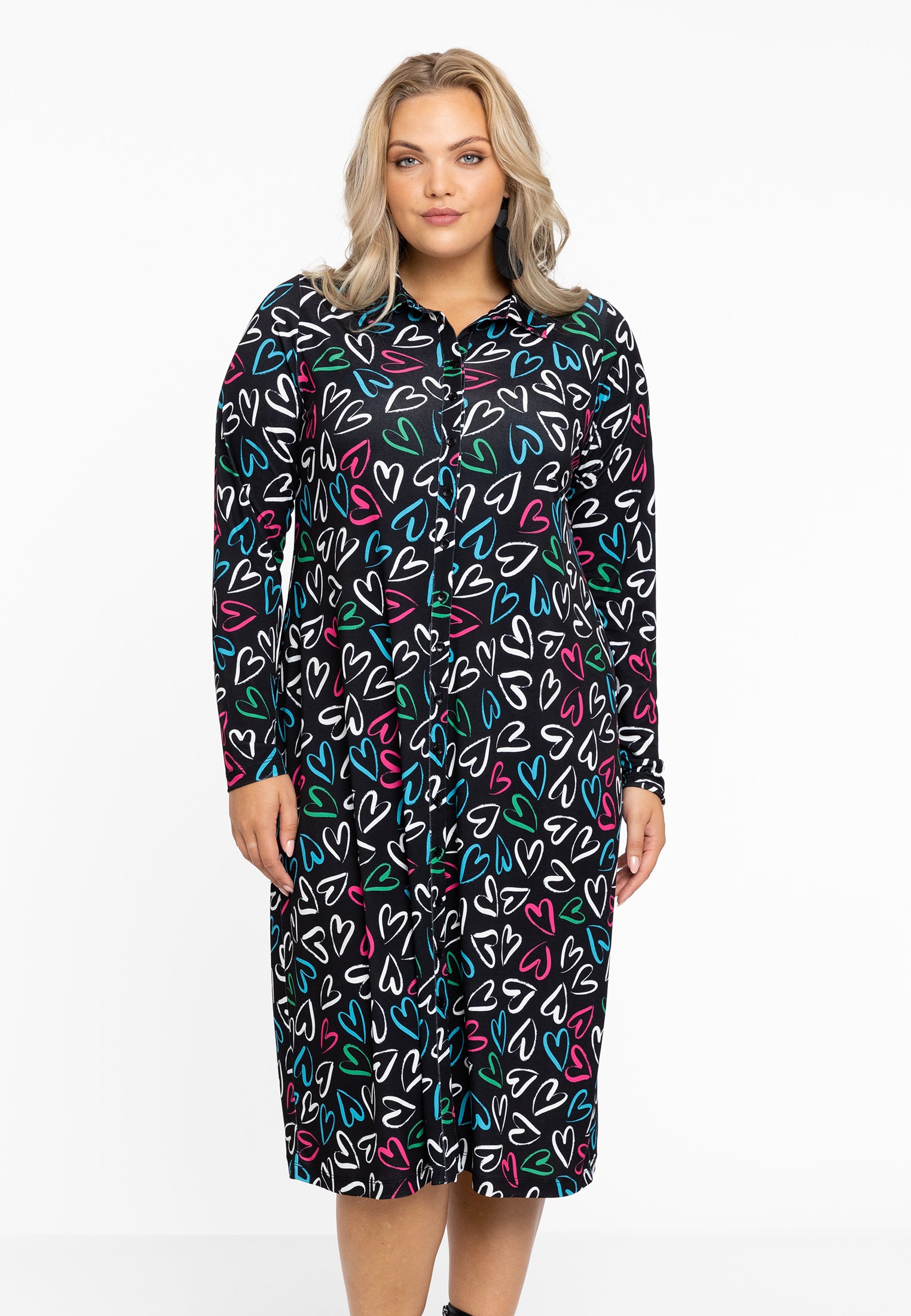 Bluse midi HEARTS von Yoek