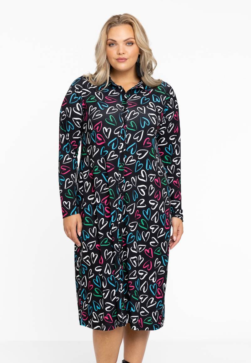 Bluse midi HEARTS von Yoek