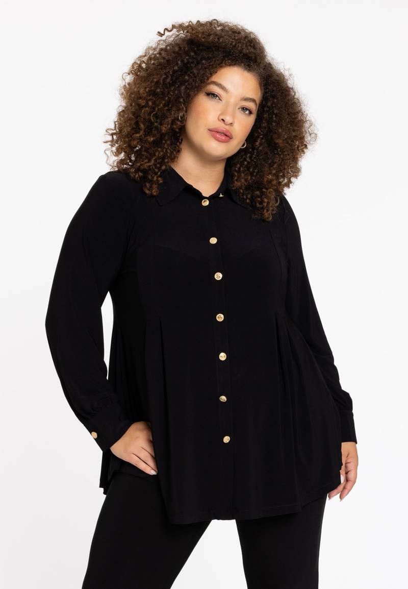 Bluse mit Kellerfalten DOLCE von Yoek