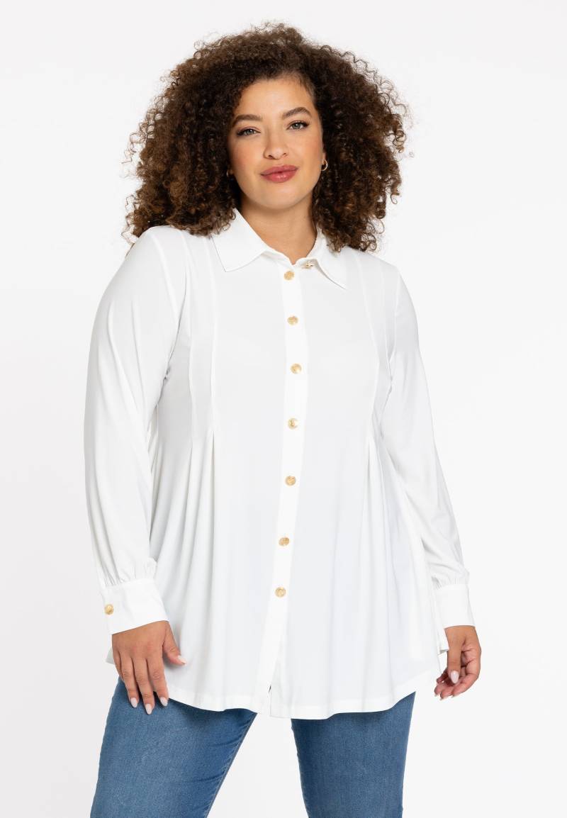 Bluse mit Kellerfalten DOLCE von Yoek