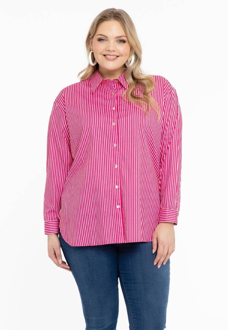 Bluse mit Knöpfen EQUAL STRIPE von Yoek