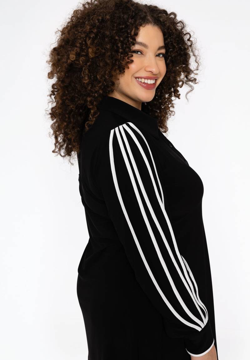 Bluse mit Paspelband DOLCE von Yoek