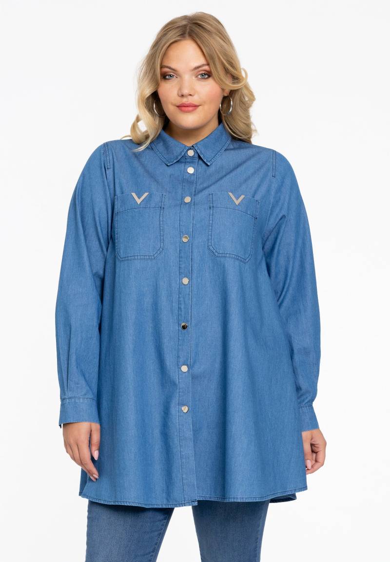 Bluse swing CHAMBRAY von Yoek