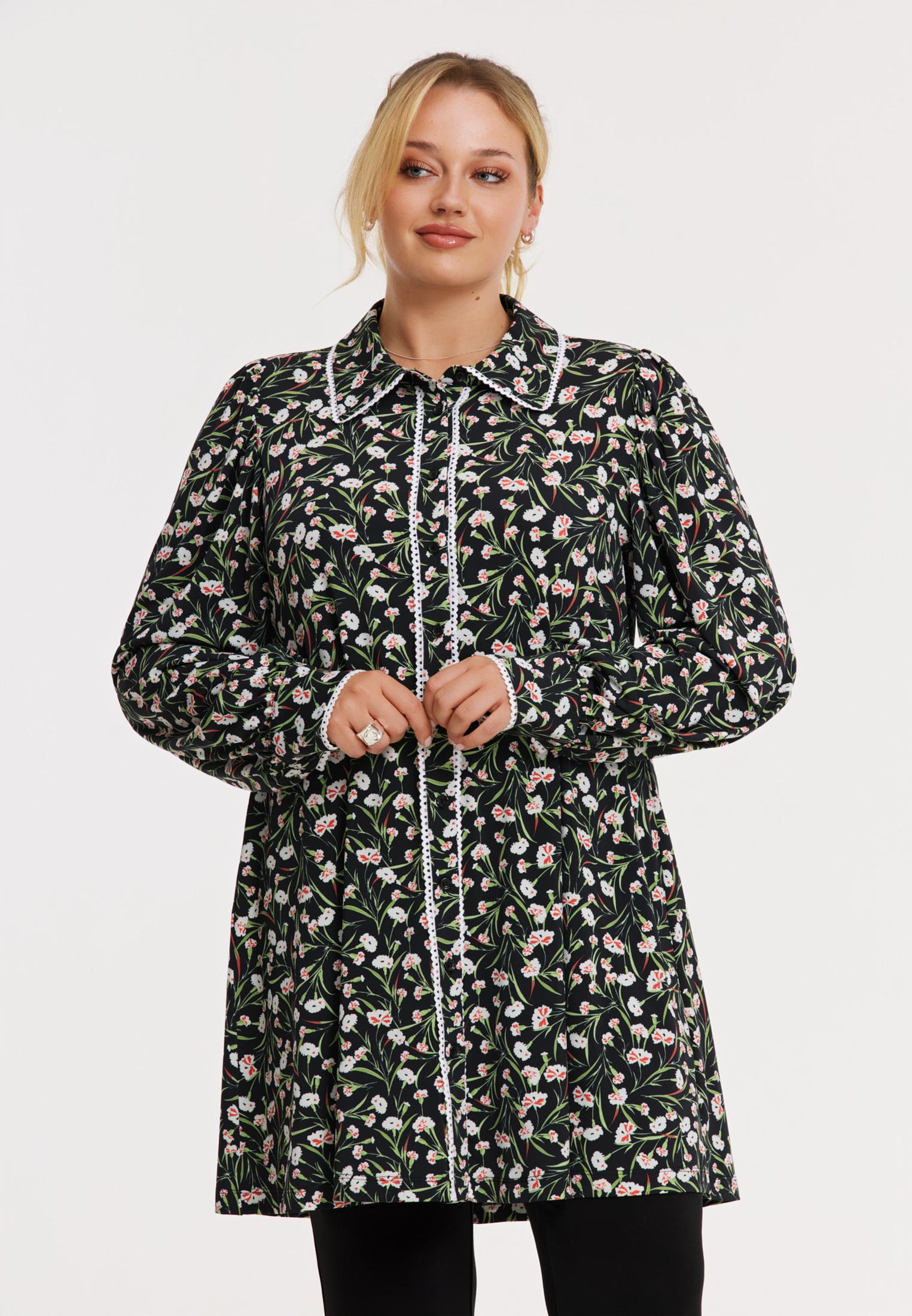 Bluse wide bottom GAROFANI von Yoek