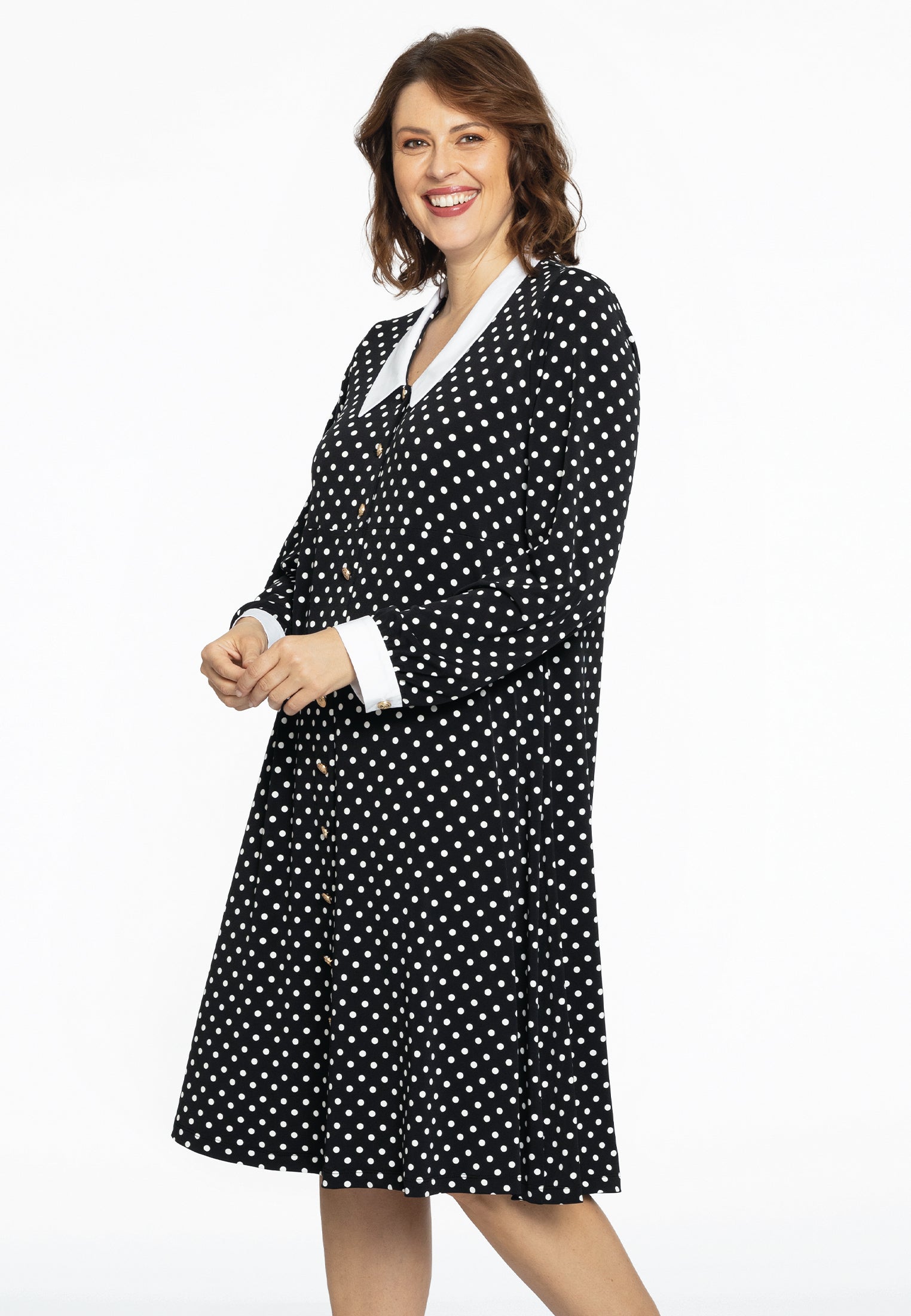 Blusenkleid DOTS von Yoek