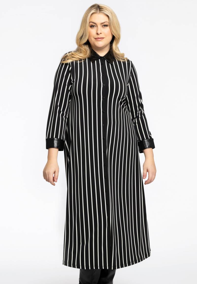 Blusenkleid mit Krokokragen STRIPES von Yoek