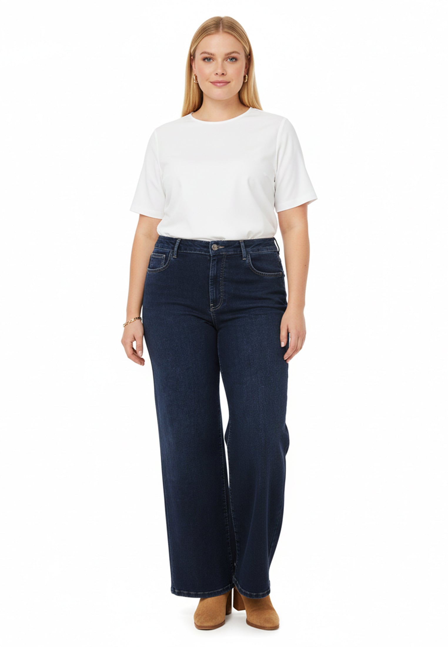 Jeans 5 pockets wide leg von Yoek