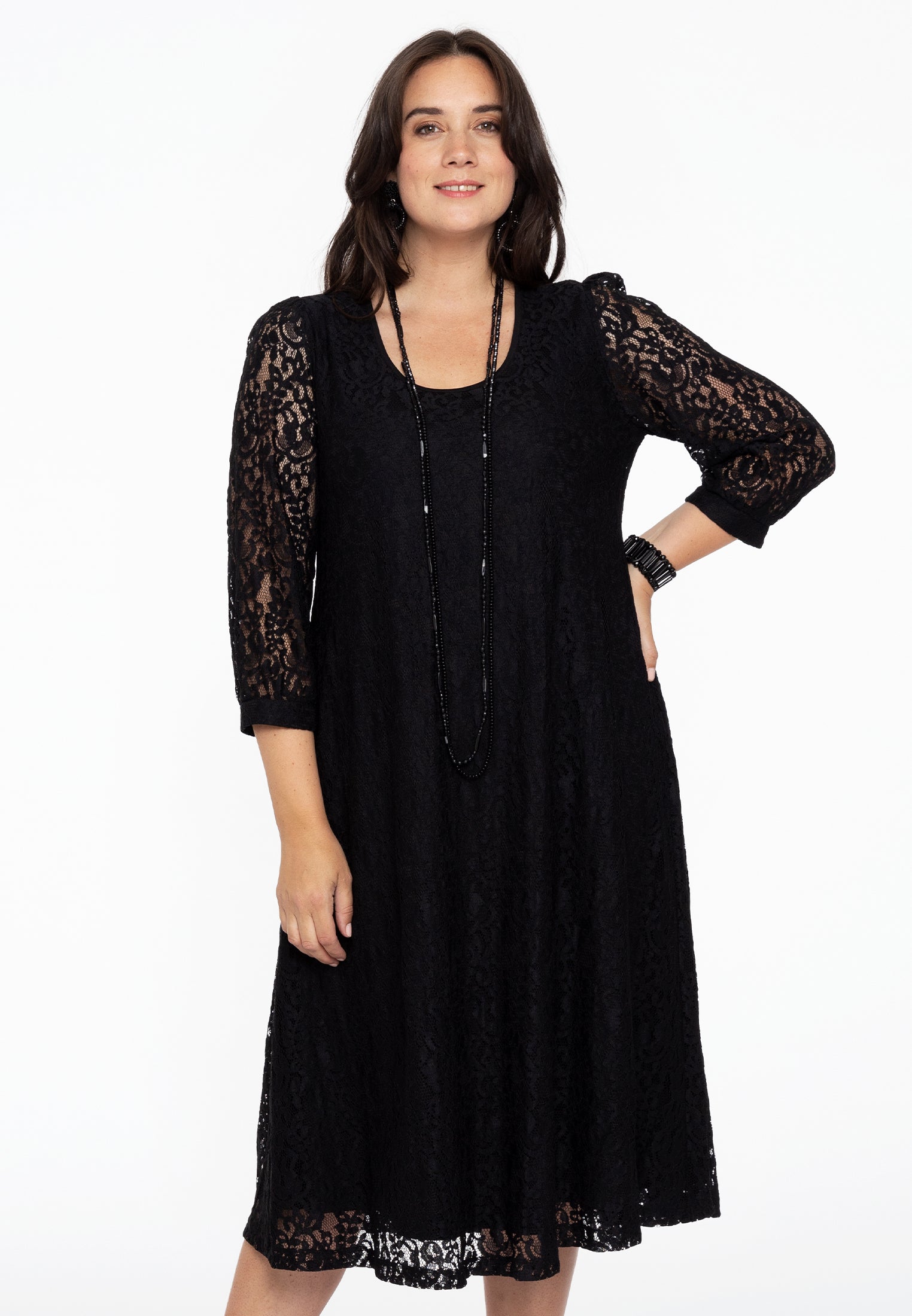 Kleid A-Linie LACE von Yoek