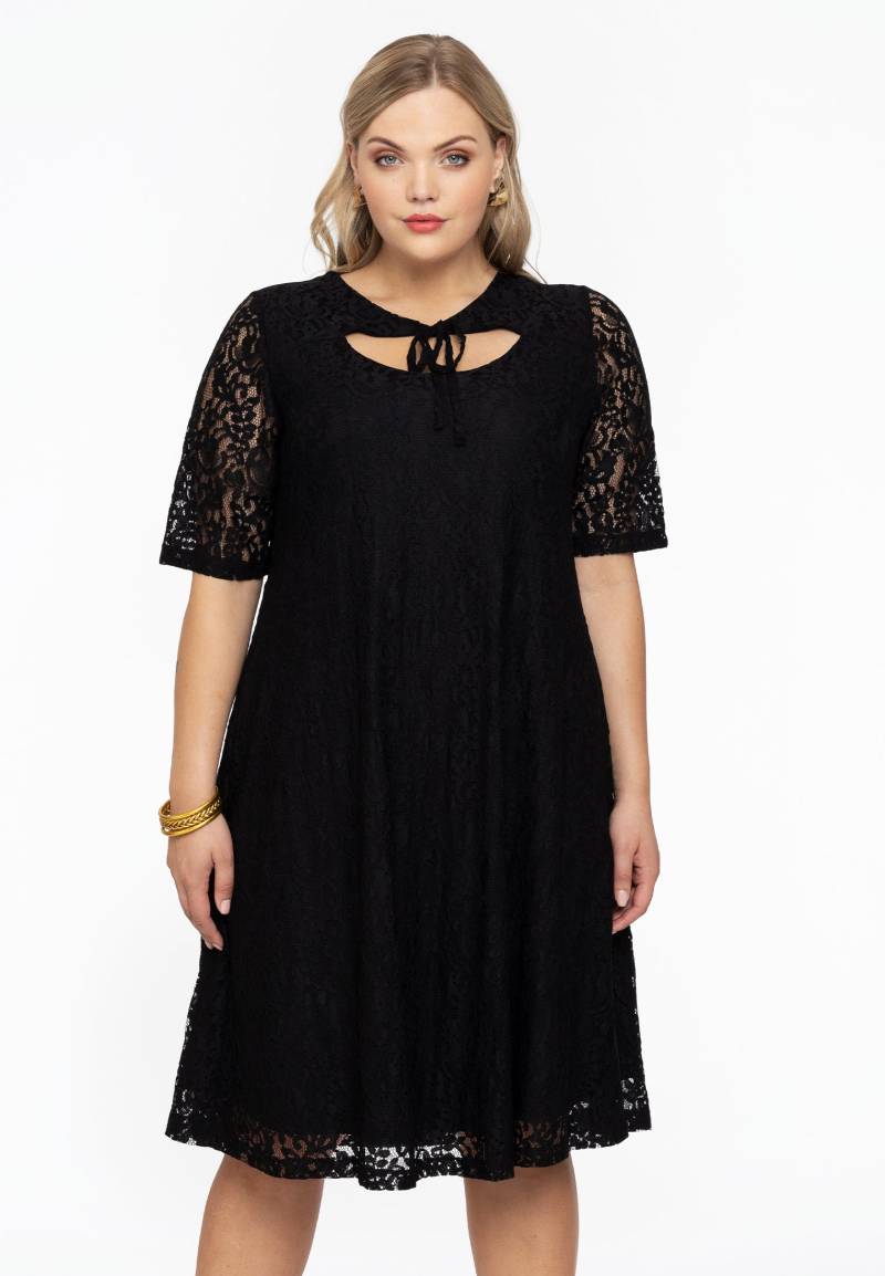 Kleid A-Linie mit Ausschnitt LACE von Yoek