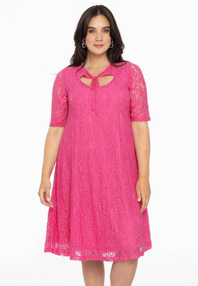Kleid A-Linie mit Ausschnitt LACE von Yoek