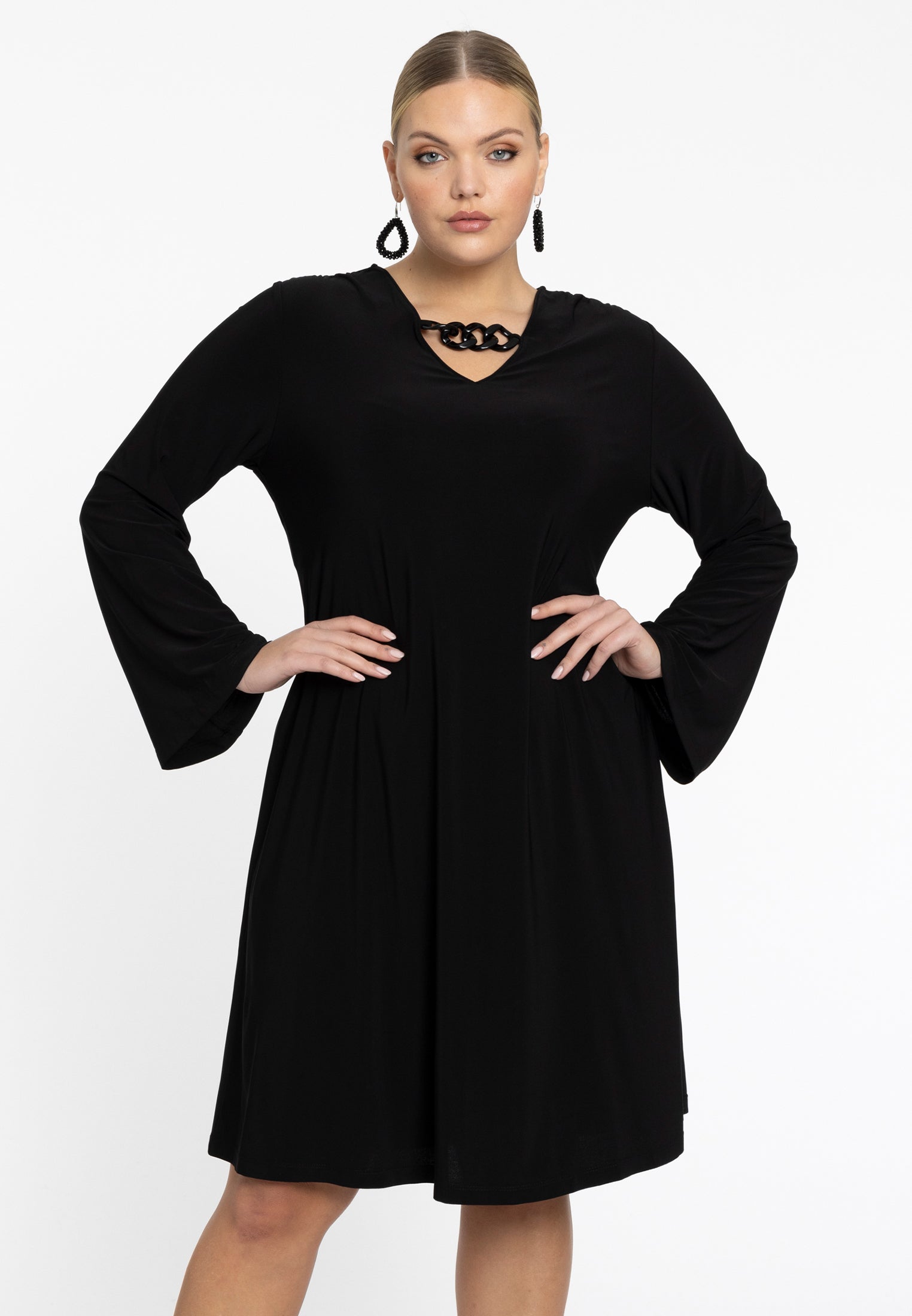 Kleid A-Linie mit Halskette DOLCE von Yoek