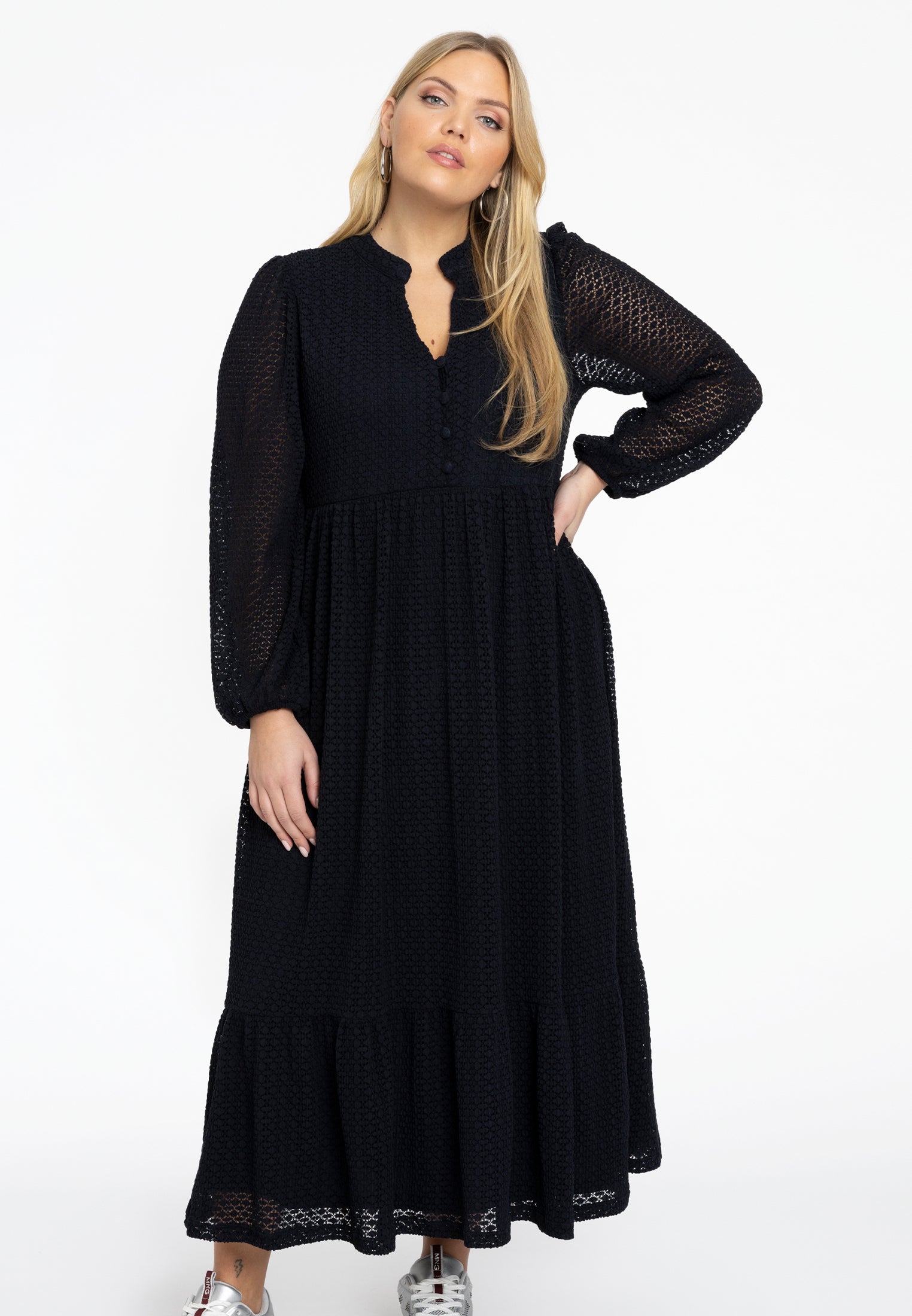 Kleid PLISSE LACE von Yoek