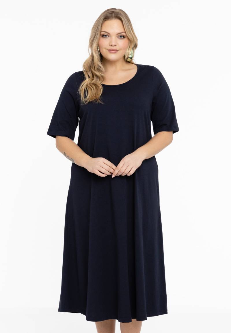 Kleid lang in A-linie COTTON von Yoek