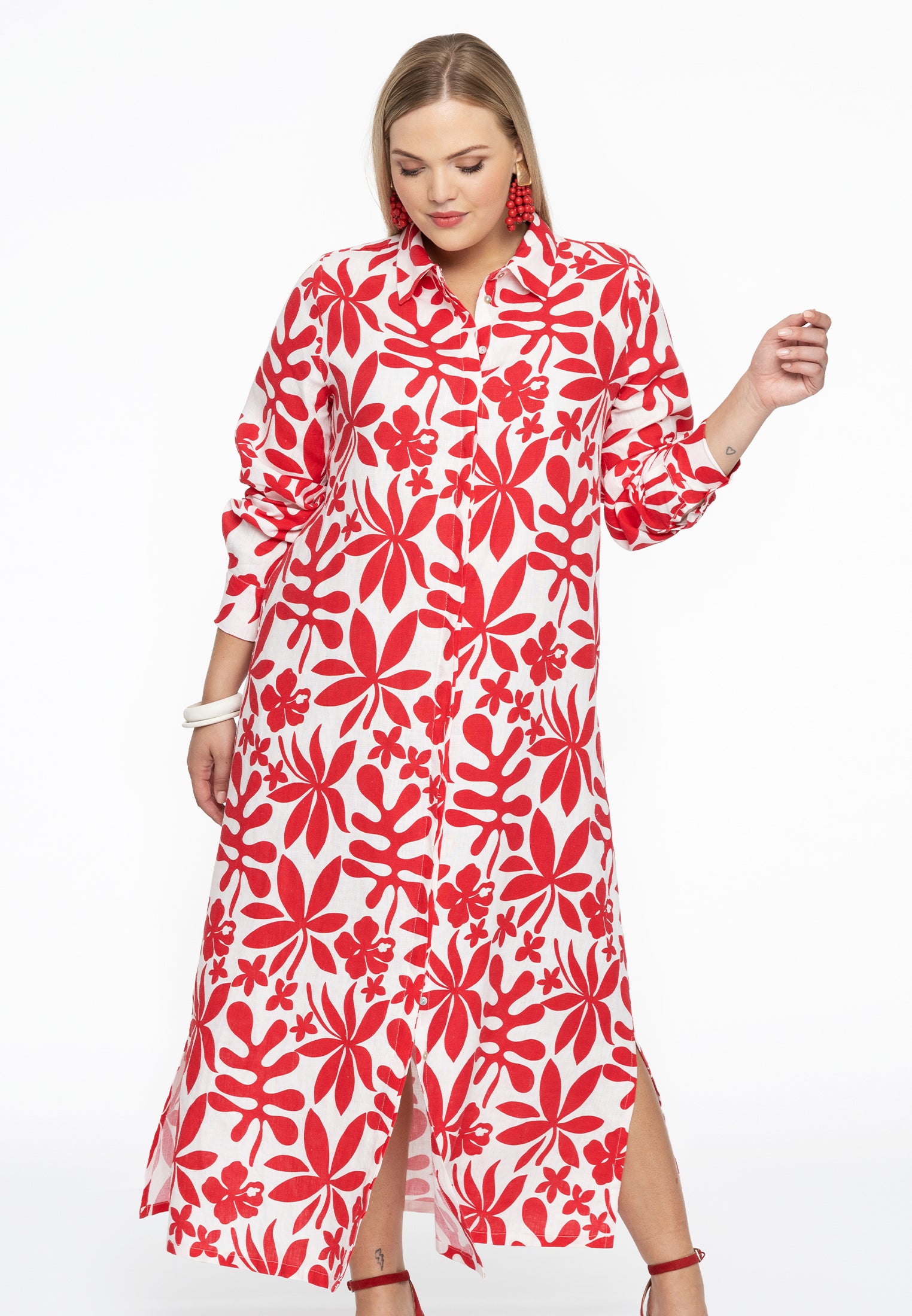 Kleid mit Knöpfen ANNA von Yoek