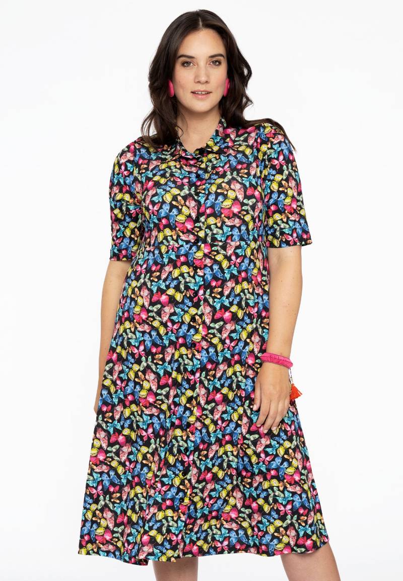 Kleid mit Knöpfen BUTTERFLY von Yoek