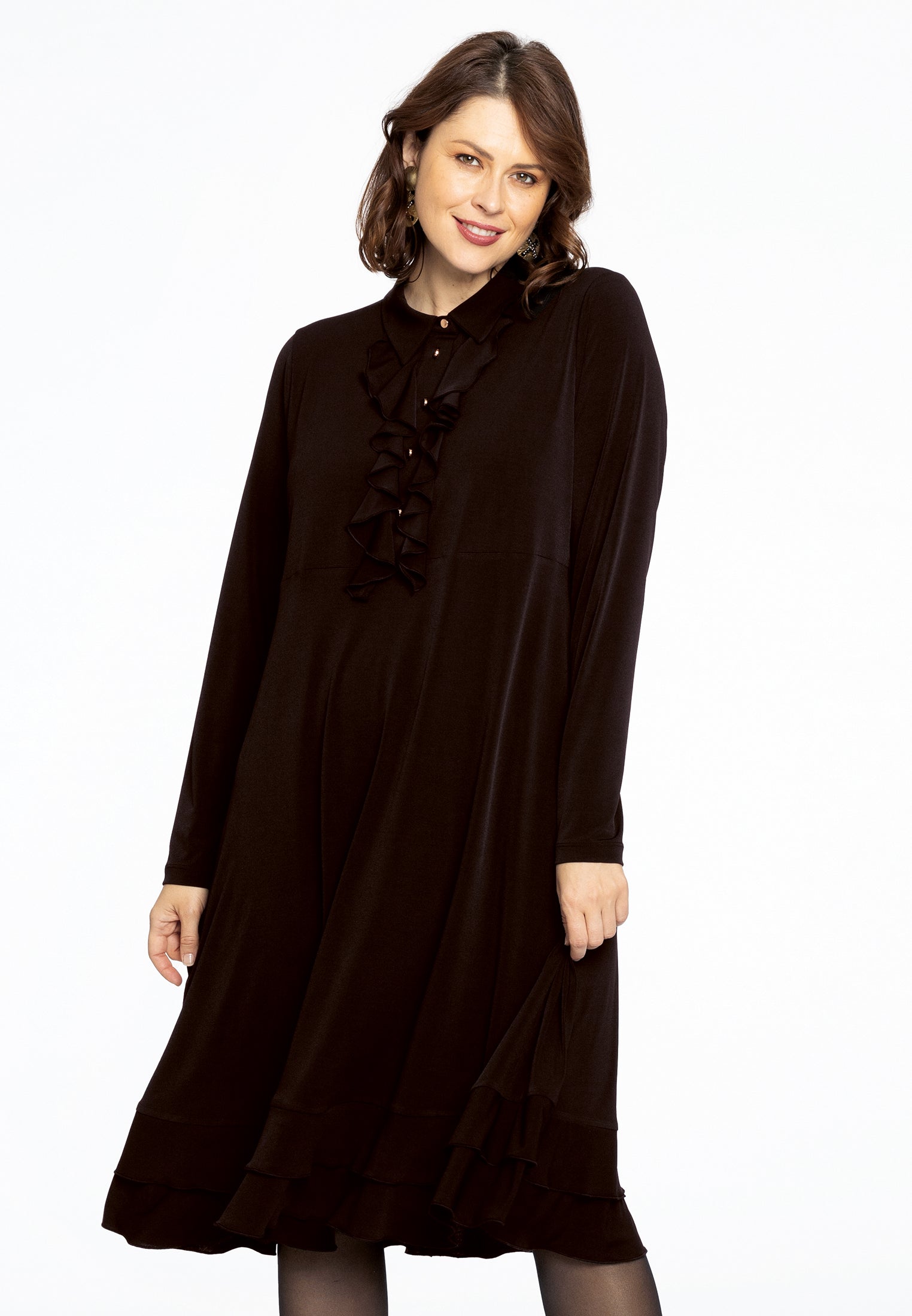 Kleid mit Rüschen DOLCE von Yoek