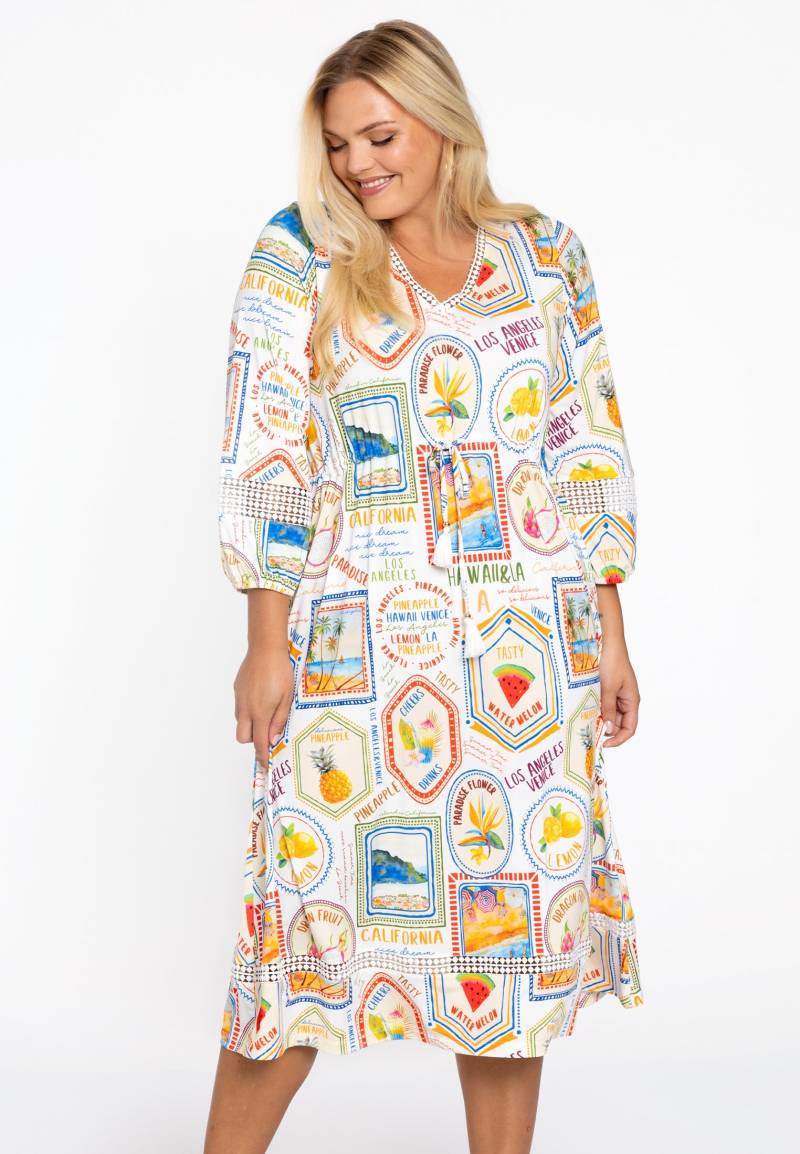 Kleid mit Spitze TROPICANA von Yoek