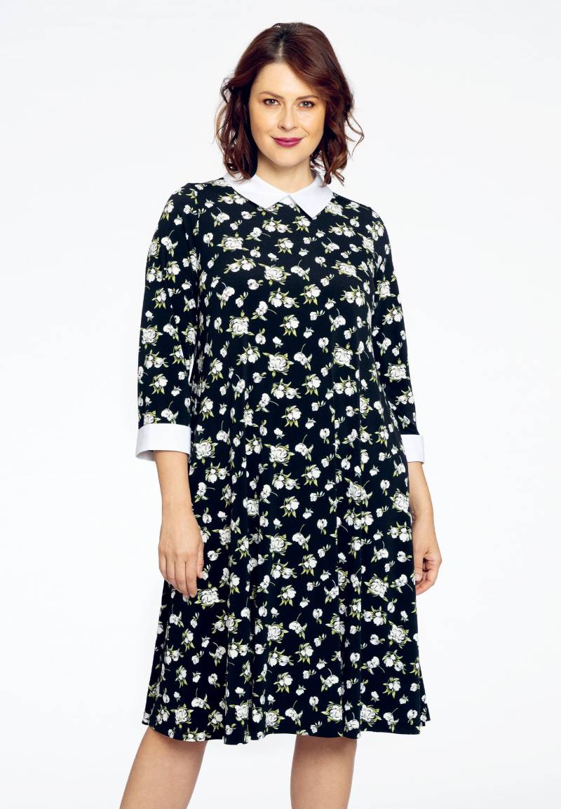 Kleid mit weißem Kragen ALBA von Yoek