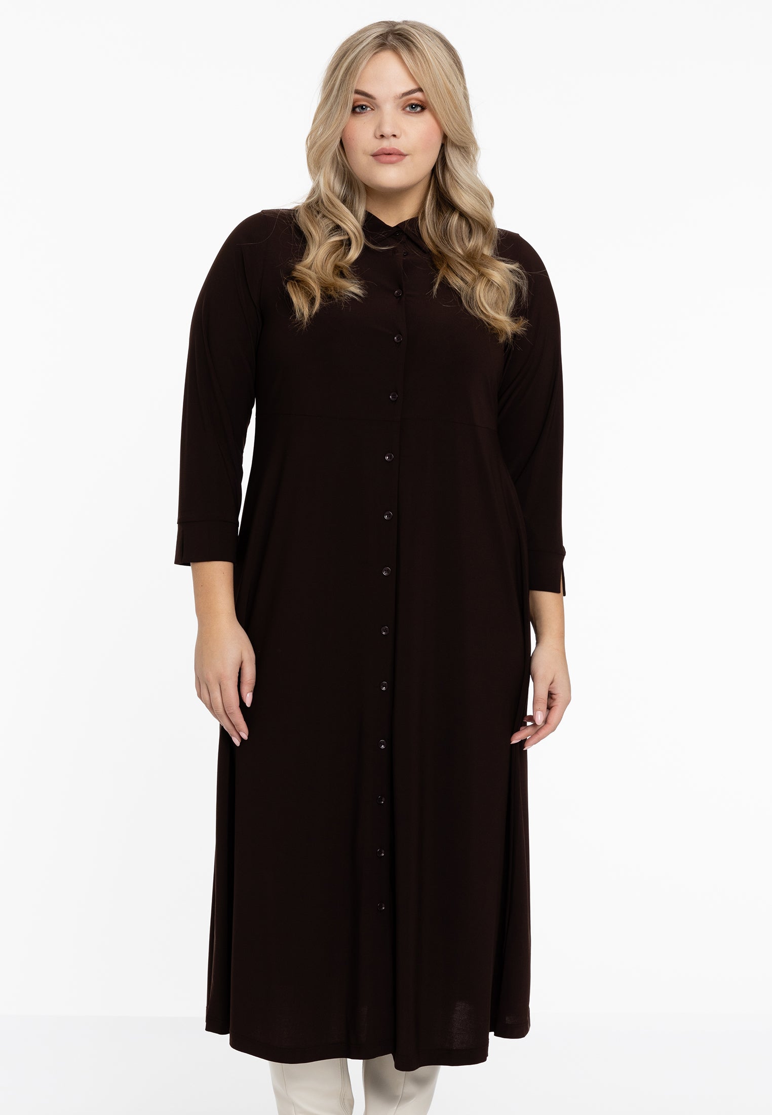 Langes Blusenkleid DOLCE von Yoek