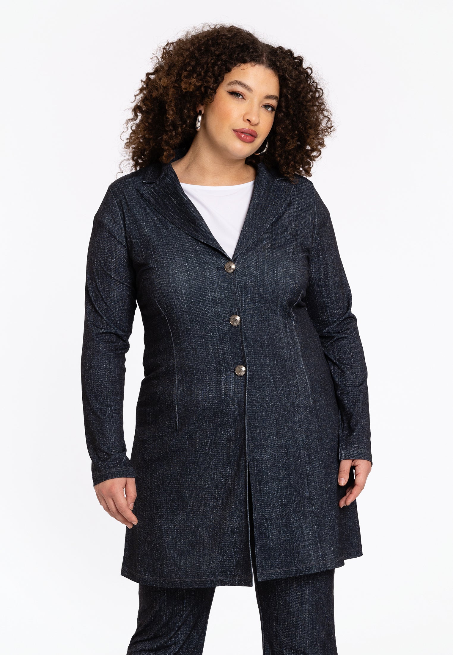 Langes blazer DENIM DOLCE von Yoek