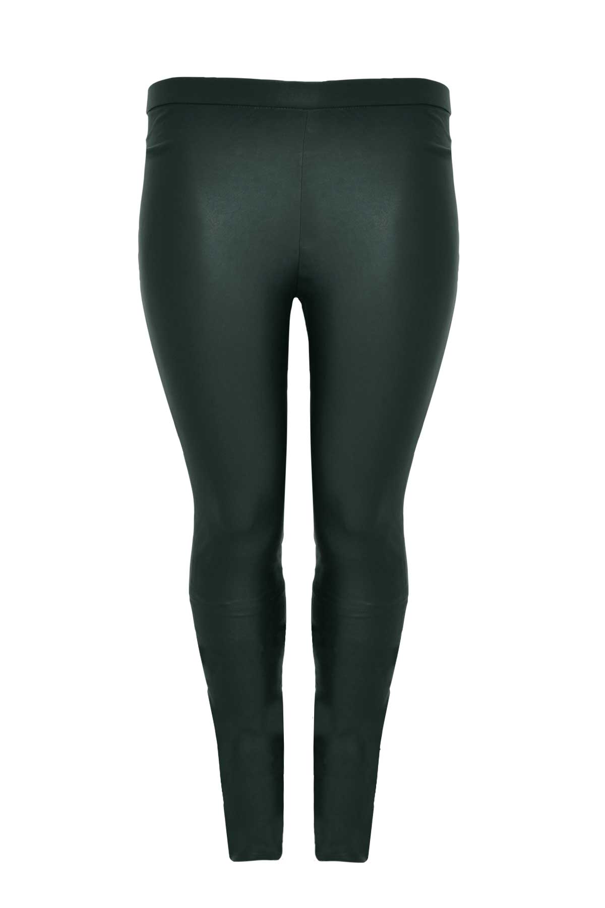 Leggings ganz Stretch Leder von Yoek
