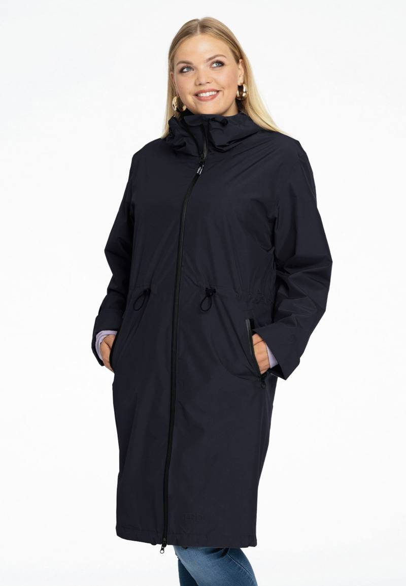 Regenmantel mit Hüftkordel von Yoek