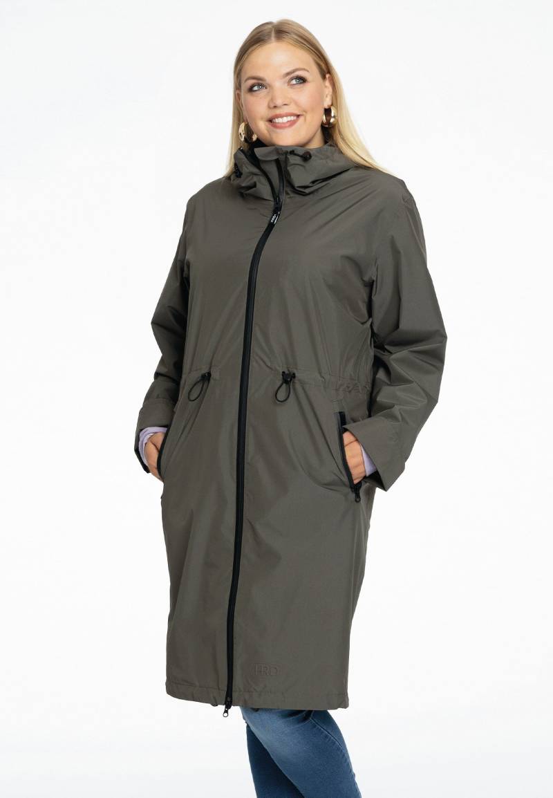 Regenmantel mit Hüftkordel von Yoek