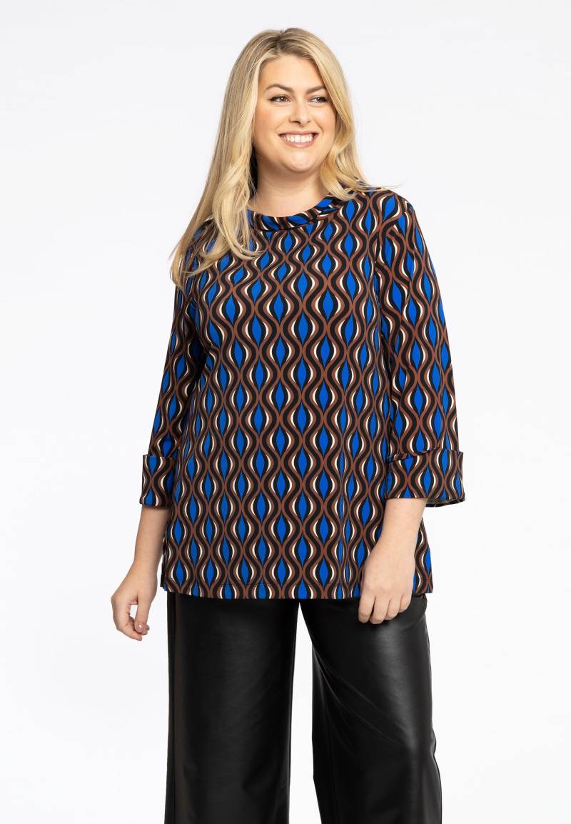 Shirt A-Linie mit rollkragen MEANDER von Yoek