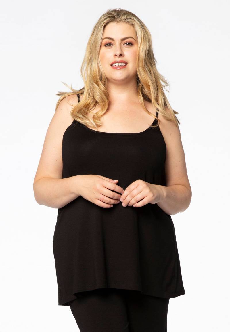 Singlet Spaghetti-Träger A-linie von Yoek