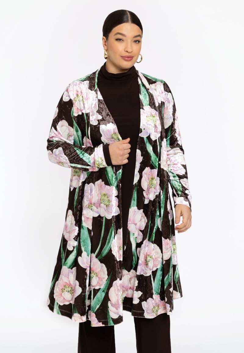 Strickjacke Samt FIORITO von Yoek